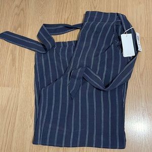 Aritzia Wilfred Faun Pants - Kinetic/Oak - NWT